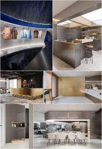 Rouleaux d'autocollants en <span class=keywords><strong>film</strong></span> PVC métallisé or KW017 Caviosen, adhésif mat, vinyle métallique - Product Image 6