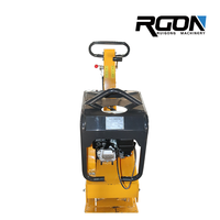 Prix Usine Meilleure Vente Plaque Compacteuse Manuelle Ruigong SX160 à Essence 5.5-6.5HP 160kg pour Sols