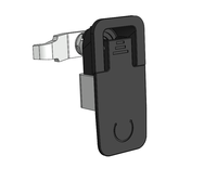Loquet de compression affleurant à verrouillage de panneau sans clé DL726-11