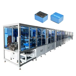 DC contactor automatic assembly machine Magnetic holding relay riveting core machine Relay production line