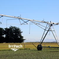 Système d'irrigation à pivot central de 60 hectares, 500 m, aux États-Unis