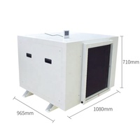Déshumidificateur industriel pour les fermes à usage domestique et les restaurants Type de conduit de plafond 220V Moteur de compresseur neuf et d'occasion Composants de base de PLC