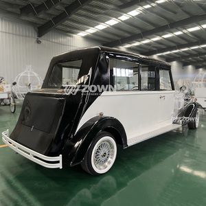 Elegant Vintage Electric Tour Sedan for Scenic Park and Exhibition Events ZOWN 5 <b>Passengers</b> <b>2</b>-Year Warranty - Product Image 3