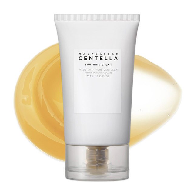 Madagascar Centella Soothing Cream 75ml Hydrating Calming Repair Moisturizer for Sensitive Skin