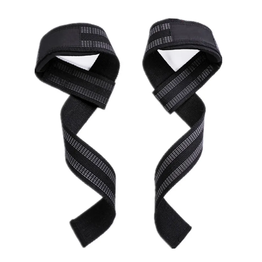 Sangles de poignet, ceinture de main d'haltérophilie anti-dérapant Sport Fitness Gym soutien levage poignets sangles pour la formation de sécurité