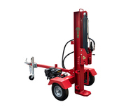 Machine à fendre le bois professionnelle personnalisable de 25, 30 et 40 tonnes, à moteur essence, pour le traitement du bois de chauffage
