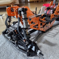 AGFRC A80BHMW V2 Motor de Alto Torque 40KG 0.085Seg CNC Impermeable IP67 Tres Rodamientos de Bolas 4.8V-8.4V Engranajes Metálicos Sin Escobillas Piezas para Barcos RC