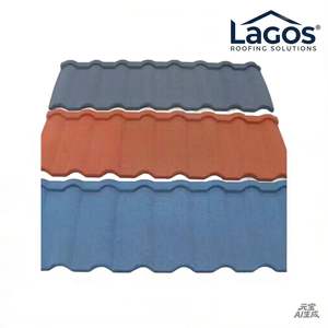 Teja de Acero Recubierta de Piedra Azul CS Duradera y Moderna para Villas, Estilo Corrugado <span class=keywords><strong>Robert</strong></span> <span class=keywords><strong>Stack</strong></span> Europeo con Sistema de Encaje Macho y Hembra - Product Image 3