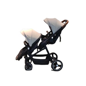 2023 một tay gấp dễ dàng có thể gập lại Trọng lượng nhẹ en1888 giấy chứng nhận Twin xe đẩy em bé cho hai trẻ em - Product Image 6