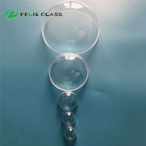 โดมกระจกแซฟไฟร์ออปติคอล FELIX D100 มม., ฝาครอบโดมกระจกแซฟไฟร์ทรงครึ่งวงกลมสำหรับกล้องวงจรปิด - Product Image 1