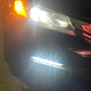 Luces antiniebla LED para parachoques delantero con cableado L + <span class=keywords><strong>R</strong></span> para Honda Accord 2016 2017 - Product Image 6