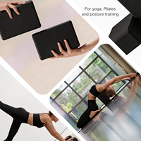 Brique de yoga moulée monobloc en mousse EVA 230x150x75mm 280g, support ferme, surface antidérapante, accessoires de Pilates haute densité, vente en gros
