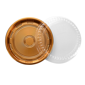 <span class=keywords><strong>Plateau</strong></span> rond <span class=keywords><strong>jetable</strong></span> pour sushi de qualité alimentaire à prix de gros, avec couvercle anti-fuite pour les <span class=keywords><strong>repas</strong></span> à emporter - Product Image 4