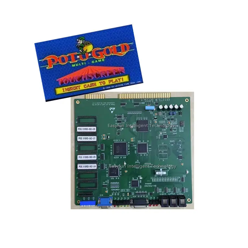 Heetste T340 Pcb Pot O Gouden Touchscreen Multi-Game Board Pog Software Versie 510