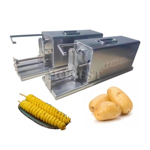 Chuyên Nghiệp Trung Quốc sản xuất máy cắt khoai tây Slicer/Cơn Lốc Xoáy Máy khoai tây/Xoắn Ốc Máy cắt khoai tây - Product Image 2