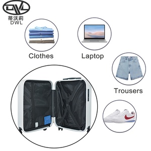 Valise de voyage en aluminium promotionnelle de 18 pouces à prix d'usine Bagages de <span class=keywords><strong>cabine</strong></span> à bord rigide avec cadre en aluminium - Product Image 5