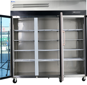 Thương Mại 3-Cửa Nhiệm Vụ Nặng Nề Thẳng Đứng Tủ Lạnh Tủ Đông Tiếp Cửa-Trong Hiển Thị Tủ Làm Mát Cho Nhà Bếp - Product Image 4