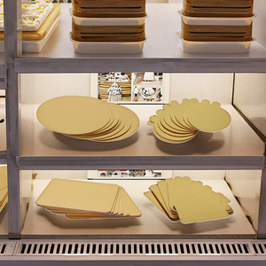 Bộ 6/8/10/12 inch Vòng bảng bánh giấy dùng một lần cupcake tráng miệng khay với cơ sở tái chế thân thiện với môi bánh Hội Đồng Quản Trị - Product Image 5