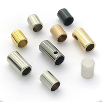 Embout de cordon métallique à un trou de 5 mm à 12 mm avec vis, fourni par l'usine