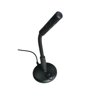 Micrófono <span class=keywords><strong>de</strong></span> Condensador con Cable y Conector <span class=keywords><strong>de</strong></span> 3.5mm, Soporte Flexible, Construcción Metálica, Patrón Omnidireccional, para <span class=keywords><strong>Estudio</strong></span>/Conferencia - Product Image 2