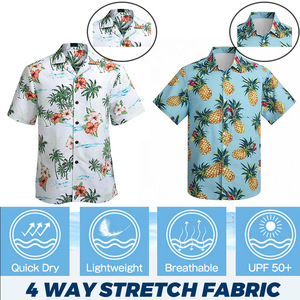 <span class=keywords><strong>เสื้อ</strong></span><span class=keywords><strong>เชิ้ต</strong></span>ผ้าใยไผ่พิมพ์ลายดิจิทัลสไตล์ฮาวายสำหรับผู้ชายหรือผู้หญิง  ติดกระดุม ทรงหลวม ไซส์ใหญ่  รับทำโลโก้ตามสั่ง - Product Image 5