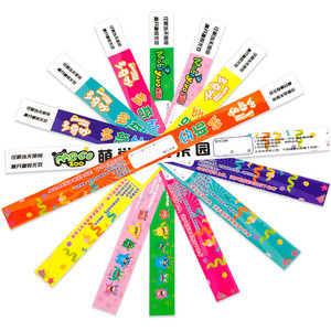 Evento Tyvek ID Wristband monouso prodotto promozionale per le occasioni speciali braccialetto di carta - Product Image 6