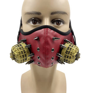 Cosplay Steampunk Plague Doctor Bird Mask WhiteBlack Latex Bird Beak Masks naso lungo Halloween Party Event Ball Costume puntelli - Product Image 6