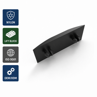 Cubierta de nailon con clip a presión para accesorios de marcos de ventanas de aluminio, suministro directo de fábrica, venta al por mayor disponible