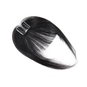 Clip di frangia dei capelli umani di Remy di colore biondo In per la frangia dei capelli fatta a mano dei capelli delle donne - Product Image 3