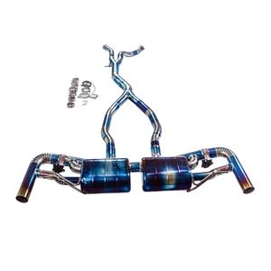 Compatible avec 2018 Mercedes-Benz GLE400, GLE450, <span class=keywords><strong>GLE500e</strong></span> <span class=keywords><strong>4MATIC</strong></span> SUV 3.0T W166 Titanium Alloy Valve Performance Exhaust - Product Image 3