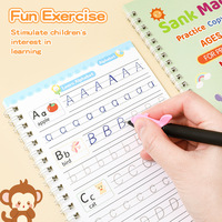 Alphabet personnalisé livres éducatifs d'impression numérique enfants d'apprentissage exercice d'écriture livre