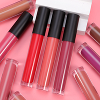 Vente en gros de rouges à lèvres liquides mats à label privé, faible MOQ, imperméables, véganes, longue tenue