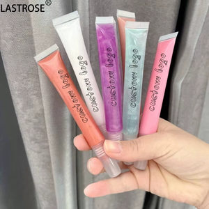 MLM Squeeze Transparent <b>Lip</b> Gloss Tube Fruit Flavor Private Label Moisturizing Color Changing Plumping <b>Lip</b> Oil squeeze <b>lip</b> gloss - Product Image 6