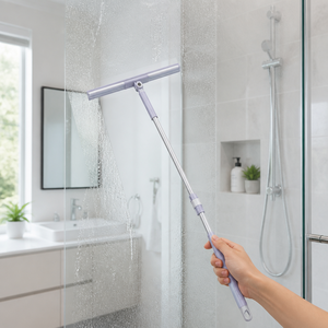 Escobilla de Goma Multifuncional <span class=keywords><strong>con</strong></span> Mango de Plástico, Escoba Mágica Ecológica para Limpieza de Pisos Mojados, Cocina, Baño, Venta al por Mayor - Product Image 1