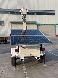 Năng lượng mặt trời hệ thống máy phát điện năng lượng mặt trời <span class=keywords><strong>CCTV</strong></span> Camera Viễn Thông Trailer - Product Image 5