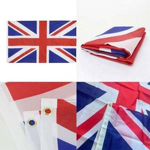 Banderas Personalizadas de 3x5 pies, Cualquier Tamaño, Diseño a Todo Color, Tela 100% Poliéster, Banderas de Una Cara o Doble Cara con Impresión de Logotipo - Product Image 5