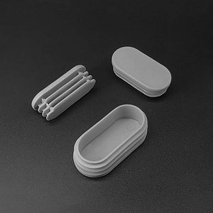 Tapón Ovalado Negro Moldeado por Inyección para Uso en Equipos Mecánicos y de Construcción - Product Image 3