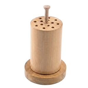 Cadre de scie à frettes en acier inoxydable bleu de 300 mm avec poignée blanche, modèle 568B, du Punjab, pour outils de fabrication de bijoux par SUNTOOLS/STIPL - Product Image 1