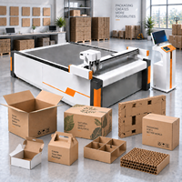 Table de découpe numérique intelligente pour la fabrication de boîtes en carton