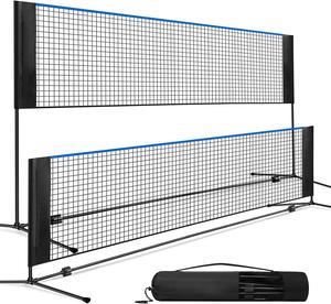 Reti da <span class=keywords><strong>Badminton</strong></span> portatili per sport all'aria aperta regolabili in <span class=keywords><strong>altezza</strong></span> per il Tennis <span class=keywords><strong>Badminton</strong></span> pallavolo - Product Image 1