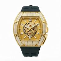 Montre mécanique unique et originale, nouvelles détails distinctifs, matériaux de haute qualité, miroir anti-rayures, montre mécanique élégante et tendance