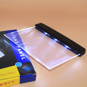 Lampe de lecture LED <span class=keywords><strong>A4</strong></span> portable et flexible, fonctionnant sur piles, pour la protection des yeux, idéale pour les étudiants, les voyages, la chambre à coucher, la lecture nocturne, couleur blanche - Product Image 1