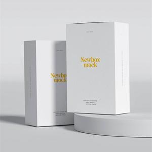 Boîte en carton pliable personnalisée à assembler facilement pour les produits de boutique en ligne et de marché. - Product Image 1