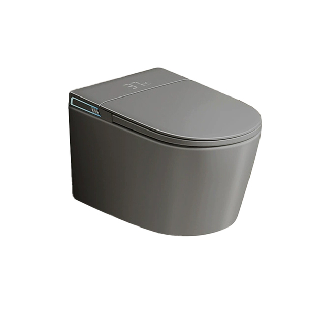 Modern Intelligent Wall-Hung Smart Toilet Bowl Set Inodorous Ceramic WC Auto Sensor Sanitary Ware for Bathroom