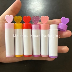 <span class=keywords><strong>Tube</strong></span> <span class=keywords><strong>de</strong></span> baume à lèvres rond en forme <span class=keywords><strong>de</strong></span> cœur pour enfants, personnalisable ISMAN, 3,5 g, multicolores, pour cosmétiques, avec trou pour porte-clés - Product Image 5