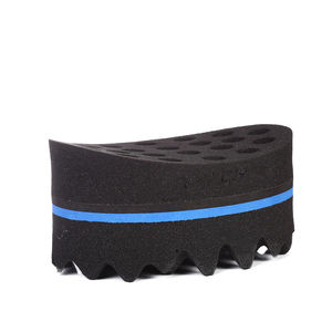 Éponge magique de coiffure de haute qualité à gros et petits trous pour dreadlocks, ondulations et boucles afro - Product Image 4