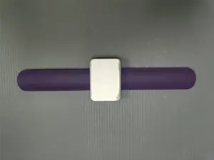 לוגו מותאם אישית תפירה pincipon כרית שיער קליפ מגנטי צמיד רצועה פרק כף היד עיצוב wristband