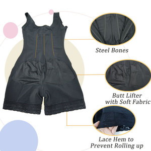 2025 nouveau Fajase Colombianas Moldeadoras Shapewear sablier corps Shaper ceinture Fajase haute <span class=keywords><strong>Compression</strong></span> vêtement avec 8 os en acier - Product Image 5