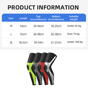 Fashion Design Compression Protecting Calves and <b>Thighs</b> Knee <b>Support</b> for Soccer Baseball Running - Product Image 5