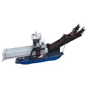 Factory Direct Professional Manufacturer Water Hyacinth Reed Harvester /cleaning Boat